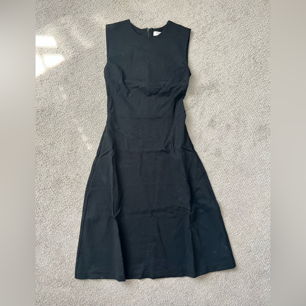 Babaton Black Sheath Midi Dress
